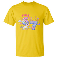 I Was 6 Now I Am 7 T Shirt Funny Birthday Alpha Kids - Wonder Print Shop