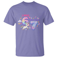 I Was 6 Now I Am 7 T Shirt Funny Birthday Alpha Kids - Wonder Print Shop