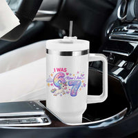 I Was 6 Now I Am 7 Tumbler With Handle Funny Birthday Alpha Kids - Wonder Print Shop