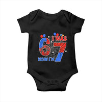 I Was 6 Now I Am 7 Baby Onesie Funny Spider Birthday Boy - Wonder Print Shop