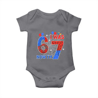 I Was 6 Now I Am 7 Baby Onesie Funny Spider Birthday Boy - Wonder Print Shop