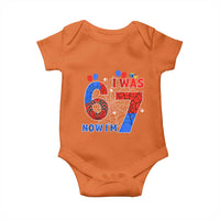 I Was 6 Now I Am 7 Baby Onesie Funny Spider Birthday Boy - Wonder Print Shop
