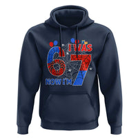 I Was 6 Now I Am 7 Hoodie Funny Spider Birthday Boy - Wonder Print Shop