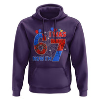 I Was 6 Now I Am 7 Hoodie Funny Spider Birthday Boy - Wonder Print Shop