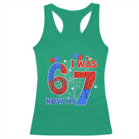 I Was 6 Now I Am 7 Racerback Tank Top Funny Spider Birthday Boy - Wonder Print Shop