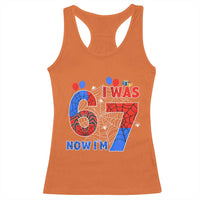 I Was 6 Now I Am 7 Racerback Tank Top Funny Spider Birthday Boy - Wonder Print Shop