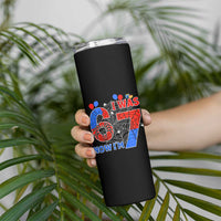 I Was 6 Now I Am 7 Skinny Tumbler Funny Spider Birthday Boy - Wonder Print Shop
