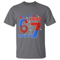 I Was 6 Now I Am 7 T Shirt Funny Spider Birthday Boy - Wonder Print Shop