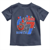 I Was 6 Now I Am 7 Toddler T Shirt Funny Spider Birthday Boy - Wonder Print Shop