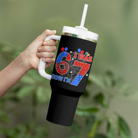 I Was 6 Now I Am 7 Tumbler With Handle Funny Spider Birthday Boy - Wonder Print Shop