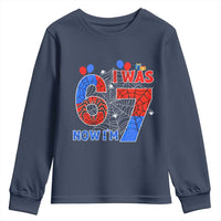 I Was 6 Now I Am 7 Youth Sweatshirt Funny Spider Birthday Boy - Wonder Print Shop