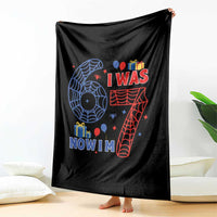 Spider Boy I Was 6 Now I Am 7 Throw Blanket Seventh Birthday Gift - Wonder Print Shop
