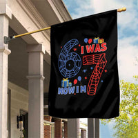 Spider Boy I Was 6 Now I Am 7 Garden Flag Seventh Birthday Gift - Wonder Print Shop