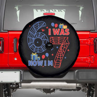 Spider Boy I Was 6 Now I Am 7 Spare Tire Cover Seventh Birthday Gift - Wonder Print Shop