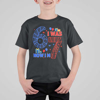 Spider Boy I Was 6 Now I Am 7 T Shirt For Kid Seventh Birthday Gift - Wonder Print Shop