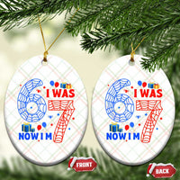 Spider Boy I Was 6 Now I Am 7 Ceramic Ornament Seventh Birthday Gift - Wonder Print Shop
