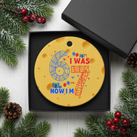 Spider Boy I Was 6 Now I Am 7 Ceramic Ornament Seventh Birthday Gift - Wonder Print Shop