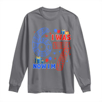 Spider Boy I Was 6 Now I Am 7 Long Sleeve Shirt Seventh Birthday Gift - Wonder Print Shop