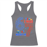 Spider Boy I Was 6 Now I Am 7 Racerback Tank Top Seventh Birthday Gift - Wonder Print Shop