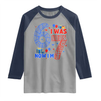 Spider Boy I Was 6 Now I Am 7 Raglan Shirt Seventh Birthday Gift - Wonder Print Shop