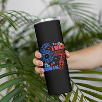 Spider Boy I Was 6 Now I Am 7 Skinny Tumbler Seventh Birthday Gift - Wonder Print Shop
