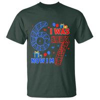 Spider Boy I Was 6 Now I Am 7 T Shirt Seventh Birthday Gift - Wonder Print Shop