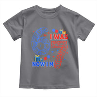 Spider Boy I Was 6 Now I Am 7 Toddler T Shirt Seventh Birthday Gift - Wonder Print Shop