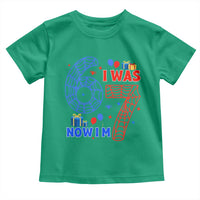 Spider Boy I Was 6 Now I Am 7 Toddler T Shirt Seventh Birthday Gift - Wonder Print Shop