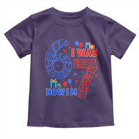 Spider Boy I Was 6 Now I Am 7 Toddler T Shirt Seventh Birthday Gift - Wonder Print Shop