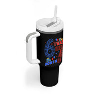 Spider Boy I Was 6 Now I Am 7 Tumbler With Handle Seventh Birthday Gift - Wonder Print Shop