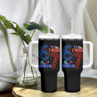 Spider Boy I Was 6 Now I Am 7 Tumbler With Handle Seventh Birthday Gift - Wonder Print Shop