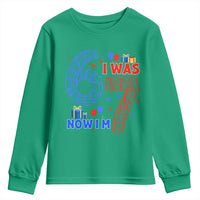 Spider Boy I Was 6 Now I Am 7 Youth Sweatshirt Seventh Birthday Gift - Wonder Print Shop