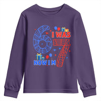 Spider Boy I Was 6 Now I Am 7 Youth Sweatshirt Seventh Birthday Gift - Wonder Print Shop