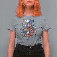 I Was 6 Now I Am 7 T Shirt For Women Spider Themed Birthday Boy - Wonder Print Shop