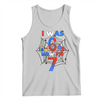 I Was 6 Now I Am 7 Tank Top Spider Themed Birthday Boy - Wonder Print Shop