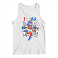 I Was 6 Now I Am 7 Tank Top Spider Themed Birthday Boy - Wonder Print Shop