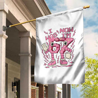 Seven Years Old Birthday Girl Garden Flag I Was 6 Now I Am 7 - Wonder Print Shop