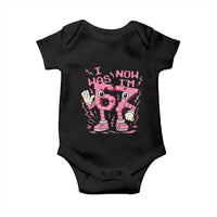Seven Years Old Birthday Girl Baby Onesie I Was 6 Now I Am 7 - Wonder Print Shop