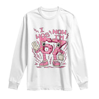 Seven Years Old Birthday Girl Long Sleeve Shirt I Was 6 Now I Am 7 - Wonder Print Shop