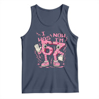 Seven Years Old Birthday Girl Tank Top I Was 6 Now I Am 7 - Wonder Print Shop