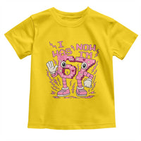 Seven Years Old Birthday Girl Toddler T Shirt I Was 6 Now I Am 7 - Wonder Print Shop