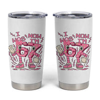 Seven Years Old Birthday Girl Tumbler Cup I Was 6 Now I Am 7 - Wonder Print Shop
