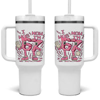 Seven Years Old Birthday Girl Tumbler With Handle I Was 6 Now I Am 7 - Wonder Print Shop