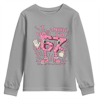 Seven Years Old Birthday Girl Youth Sweatshirt I Was 6 Now I Am 7 - Wonder Print Shop