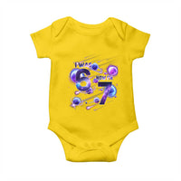 Funny Galaxy Space Birthday Baby Onesie I Was Six Now I Am Seven - Wonder Print Shop