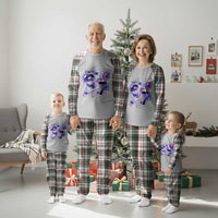 Funny Galaxy Space Birthday Plaid Pajama Set I Was Six Now I Am Seven - Wonder Print Shop