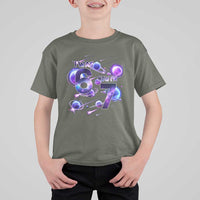Funny Galaxy Space Birthday T Shirt For Kid I Was Six Now I Am Seven - Wonder Print Shop