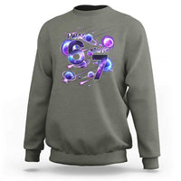Funny Galaxy Space Birthday Sweatshirt I Was Six Now I Am Seven - Wonder Print Shop