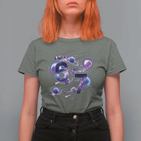 Funny Galaxy Space Birthday T Shirt For Women I Was Six Now I Am Seven - Wonder Print Shop