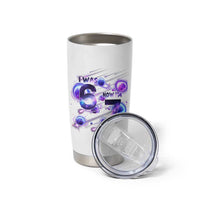 Funny Galaxy Space Birthday Tumbler Cup I Was Six Now I Am Seven - Wonder Print Shop